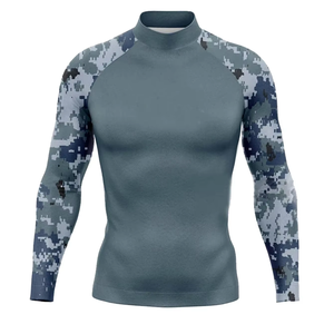 Women's MMA Rash Guard <b>Long</b> Sleeve Modern Style Gym Compression Top - Product Image 1