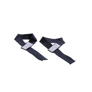 Sangles de musculation durables avec boucles de poignet pour une meilleure prise de barre lors des séances d'entraînement en salle de sport - Product Image 1