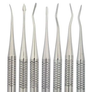 ชุดเครื่องมือถอนฟัน PDL Luxating Elevator 7 ชิ้น ทำจากเหล็กกล้าไร้สนิมขัดเงา สำหรับการผ่าตัดทางทันตกรรมแบบไม่ทำลายฟัน - Product Image 5