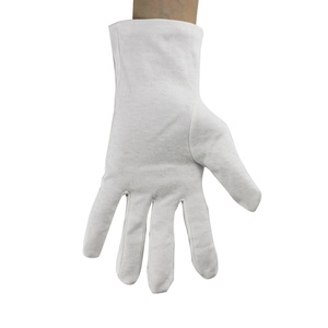 Gants de sécurité maçonniques personnalisés en coton blanc à 100 %, conçus pour un confort et une protection optimaux - Product Image 2