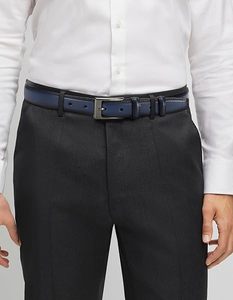2026 New High Quality Genuine Leather Belts for Men Custom Logo Wholesale Casual Jeans Formal <b>Dress</b> Stylish Alloy Pin Custom - Product Image 1