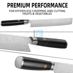 Couteaux de chef imperméables de nouvelle conception avec manche en bois, acier inoxydable, livraison directe d'usine, prix bas - Product Image 2
