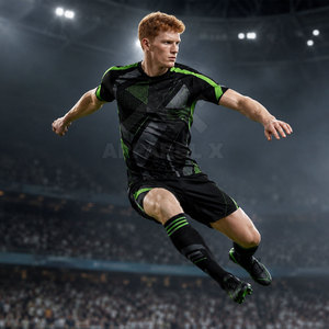 Uniforme de Fútbol Atlético de Calidad, Uniforme de Fútbol con Movimiento Flexible, Uniforme de Fútbol con Acabado Premium para Clubes de Fútbol y Escuelas - Product Image 5