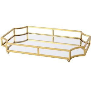 Plateau élégant en métal et verre de qualité export pour la restauration, la maison, la cuisine et les restaurants - Product Image 5