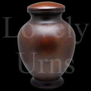 Urna funeraria de madera sencilla y elegante para adultos, tamaño mediano, para guardar cenizas como recuerdo. - Product Image 2