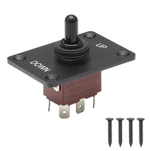 Interruttore a Levetta Momentaneo per Inversione di Polarità a 6 Pin (DC 12V/30A AC 250V/15A) - ON/OFF per Montaggio su Pannello - Product Image 1