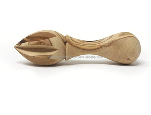 Herramienta de jugo manual rústica escariador de cítricos de madera maciza para bares y restaurantes - Product Image 3