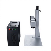Marqueur laser à fibre portable avec un écran, mise au point automatique et fonctionnement intelligent