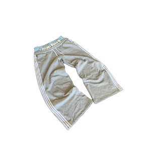 Pantalones Deportivos Bordados con Doble Cintura y Cordón Ajustable, Estilo Vintage, para Hombre y Mujer, Fabricante OEM - Product Image 3