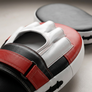 Guantes de Boxeo de Cuero Personalizados para Hombre y Mujer, Almohadillas de Entrenamiento con Absorción de Impactos, Objetivo Curvo para Golpear, Entrenamiento de MMA y Muay Thai - Product Image 4