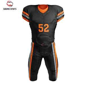 Uniformes Personalizados de Fútbol Americano para Jóvenes y Adultos, Camiseta y Pantalones Cortos Sublimados con Patrones a Medida - Product Image 1