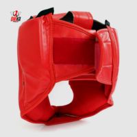 Protection optimale, couleur et taille personnalisées, confortable, durable, respirant, protège-tête en cuir pour entraînement MMA et Muay Thai