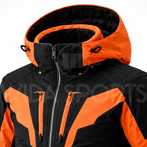 Best Selling 2026 Hooded Zipper <b>Waterproof</b> Snow Jacket Custom Ski Wear Windproof Thermal Winter Apparel OEM Bulk Orders - Product Image 5