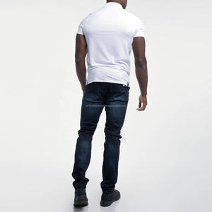 Camisetas Polo Personalizadas de Manga Corta para Hombre, de Algodón, 230g 180g, Tela de Poliéster y Elastano, Camisetas de Golf con Logotipo Personalizado - Product Image 3