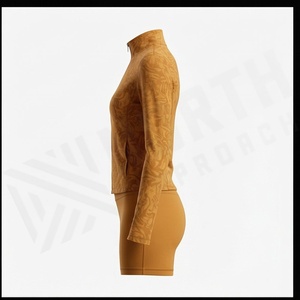 Latest Fresh Design <b>Yoga</b> <b>Set</b> For Women Mid Waist Fitness Wear With Elastic Sport Winter Sports Exercise Activewear Outfit - Product Image 3
