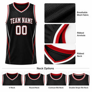 Proveedor de Uniformes Deportivos Personalizados de Baloncesto OEM ODM, con Bordado en Tela Tackle Twill, Transpirables y de Malla - Product Image 6