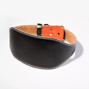 Custom Made Weight Lifting Workout <b>Back</b> <b>Support</b> Power Belt Leather/Sheep Skin Non-Slip Premium Quality Solid Color OEM - Product Image 1