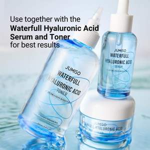 Crème hydratante JUMISO Water Full Hyaluronic 100mL, soin coréen à l'acide hyaluronique 3-complexes, hydratation intense, contrôle du sébum, pour le visage - Product Image 5