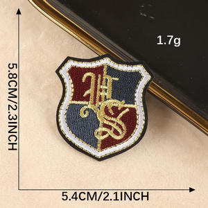 Custom Embroidery Patch Factory Wholesale Abstract Fabric <b>Applique</b> for Jackets Hats Backpacks Clothing Decorative Iron On Sew On - Product Image 3