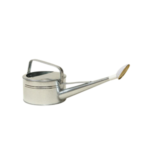 Arrosoir en acier galvanisé de style vintage, bec long col de cygne, poignée ergonomique, capacité de 1,5 L, respectueux de l'environnement - Product Image 4