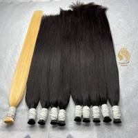 CDYHAIRVN Extensions de cheveux humains en gros, qualité supérieure, 100% bruts, non traités, non-Remy, double tirage, double trame, provenant d'un seul donneur