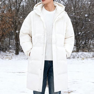 Hot Sale Long Puffer <b>Jacket</b> With Soft Insulation High Neck Design And Comfortable Side Pockets Long Puffer <b>Jacket</b> - Product Image 3