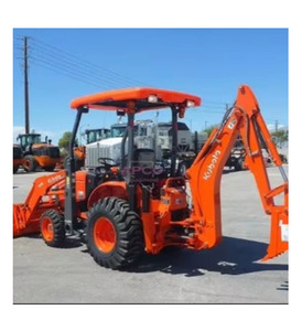 Tractor Compacto Original B26 con Retroexcavadora, Motor Diésel 4x4, Equipo Utilitario para Excavación y Jardinería, Listo para Exportación - Product Image 3