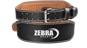 Customized Breathable Cowhide Gym <b>Belt</b> with Adjustable Buckle for Gym <b>Exercise</b> and Body Training Fitness <b>Belts</b> - Product Image 4