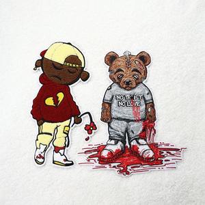 Patchs en chenille pour vêtements et accessoires, bordure adhésive Merrow, votre propre design, sur mesure, meilleur patch brodé en chenille - Product Image 1