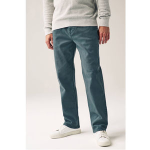 Pantalon large bleu pour homme, coupe droite, dernière collection, qualité supérieure, teint, imperméable et respirant, idéal pour l'automne, prix abordable, vente en gros sur mesure - Product Image 1