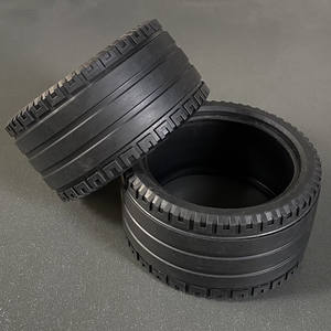 Piezas de neumáticos compatibles de 68,8x36mm para bloques de construcción, juego MOC, juguete educativo para niños de 8 a 13 años, plástico ABS Unisex - Product Image 3