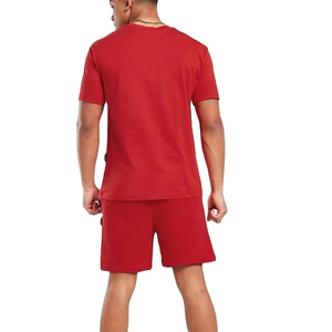 Nouvel ensemble court décontracté de sportswear personnalisé de qualité supérieure 2026 en 100 % coton avec technique de lavage à l'acide, léger et chaud - Product Image 3