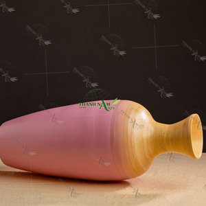 Soporte de flores de bambú, jarrón decorativo ecológico para hogar rústico y exhibición de mesa - Product Image 5