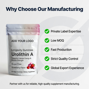 Urolithin A Gummies <b>Supplement</b> Manufacturer Dietary <b>Supplement</b> OEM Private Label Bulk Supply - Product Image 4