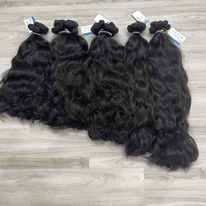 Natural Wave Natural Color 100% Human <b>Hair</b> Extension Raw Virgin Wave <b>Hair</b> Extensions Raw Human <b>Hair</b> - Product Image 3