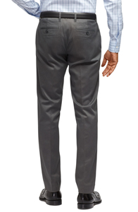 Pantalon de costume décontracté pour homme, coupe classique, pour l'hiver, grande taille, tenue de bureau professionnelle, coupe classique, bleu marine, MADE BY HS - Product Image 4