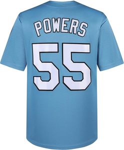Maillots de Kenny Powers # Maillot de baseball boutonné Myrtle Beach Mermen pour homme – Maillot de baseball inspiré du film - Product Image 2