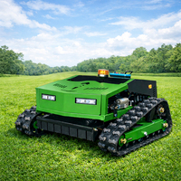 Envío Gratis Cortacésped Robótico Autopropulsado a Control Remoto de Giro Cero de 500mm 800mm para Campos de Golf