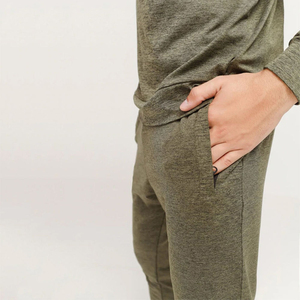 Survêtement personnalisable pour homme grande taille, en molleton imprimé 100 % coton respirant, pull multicolore sportif pour le jogging - Product Image 4