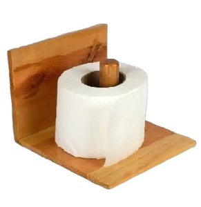 Recién llegado, servilletero de madera Natural para oficina, granja, cocina, mesa, soporte decorativo para pañuelos hecho a mano - Product Image 1