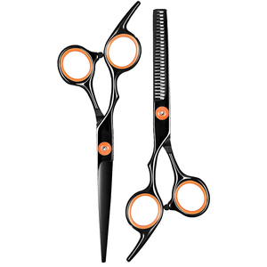 Tijeras de Peluquería Profesionales de Acero Inoxidable de 6-6.5 Pulgadas con Bajo MOQ, Tijeras para Cortar y Entresacar Cabello, Kit de Salón - Product Image 3