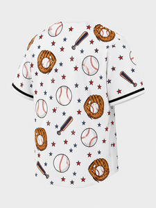 Personalized High Quality Custom Name Number Baseball Pattern Jersey Premium White Team Sportswear Shirt for <b>man</b> and women - Product Image 2