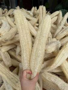 Vietnam Natural Loofah Sponge Made from Dried Plant Fiber for Bathing <b>Back</b> <b>Scrubbing</b> Dish Cleaning Kitchen and Household Use - Product Image 4