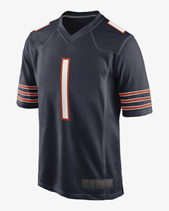 Maillot de football américain Massee Sports pour homme, col en V, manches courtes, maille respirante, évacuation de l'humidité, nom d'équipe personnalisé, bleu marine foncé - Product Image 3