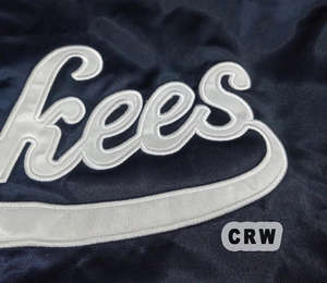 Chaqueta Bomber Personalizada con Nombre y Número del Equipo, Chaqueta de Béisbol de Satén Bordada con Diseño de Collage, Chaqueta Impermeable para Hombre - Product Image 6