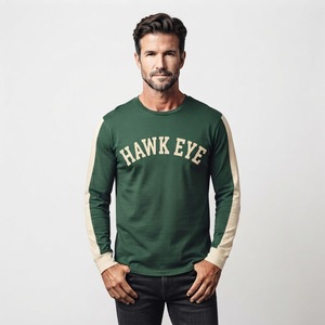 Camisetas de Hombre de Alta Calidad, Personalizadas, de Poliéster Tejido, Corte Regular, Manga Corta, Cuello Redondo, Anti-Pilling, Transpirables, HAWK - Product Image 1