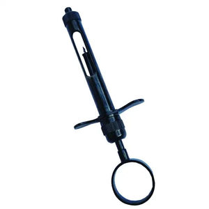 Seringue dentaire manuelle auto-aspirante réutilisable 1,8/2,2 ml, à anneau unique, en acier inoxydable, instruments chirurgicaux Shuja Surgico - Product Image 1