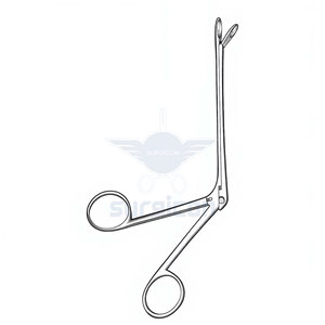 Pinzas Nasales Henckel de 20 cm / 8 Pulgadas, Instrumento Quirúrgico Médico Profesional ORL para Extracción de Tejido Nasal - Product Image 2