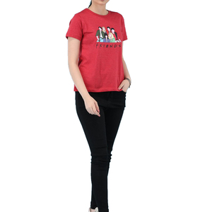 Women's Summer Casual O Neck <b>Crop</b> <b>Top</b> Breathable Cotton Short Sleeve Loose Fit <b>Crop</b> Length T-Shirt Wholesale Price - Product Image 3