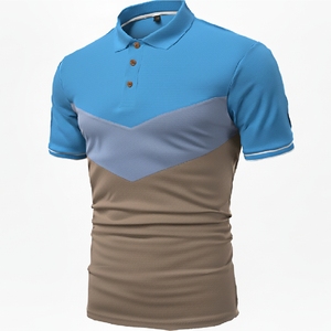 Camiseta Polo Casual para Hombre, de Manga Corta, Transpirable, Mezcla de Algodón, Moda de Verano, Cómoda - Product Image 4